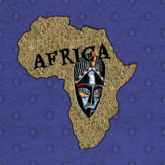 Africa Map with Mask by DougB